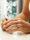 Yellow Marquise Impressions Ring
