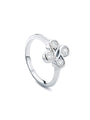 Be Boodles Classic Motif White Gold Ring