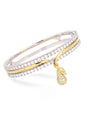 Orchard Double Row Diamond Bangle