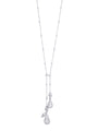 Orchard Long Diamond White Gold Necklace