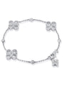 Be Boodles Multi Charm White Gold Bracelet