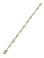 Waterfall Yellow Gold Diamond Bracelet