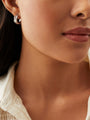 Ribbons Platinum Ashoka Diamond Earrings