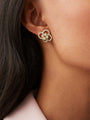 Be Boodles Yellow Gold Diamond Earrings