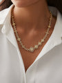 Be Boodles Yellow Gold Asymmetric Necklace