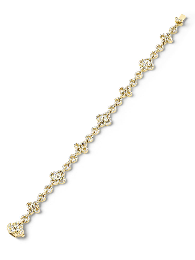 Be Boodles Yellow Gold Diamond Bracelet