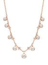 Beach Large Rose Gold Diamond Necklace