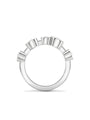 Raindance Mega Half-Hoop Platinum Diamond Ring