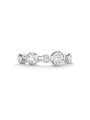 Raindance Mega Half-Hoop Platinum Diamond Ring