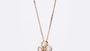 Be Boodles Mini Rose Gold Diamond Pendant