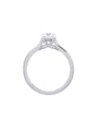 Harmony Round Brilliant Cut Platinum Diamond Ring