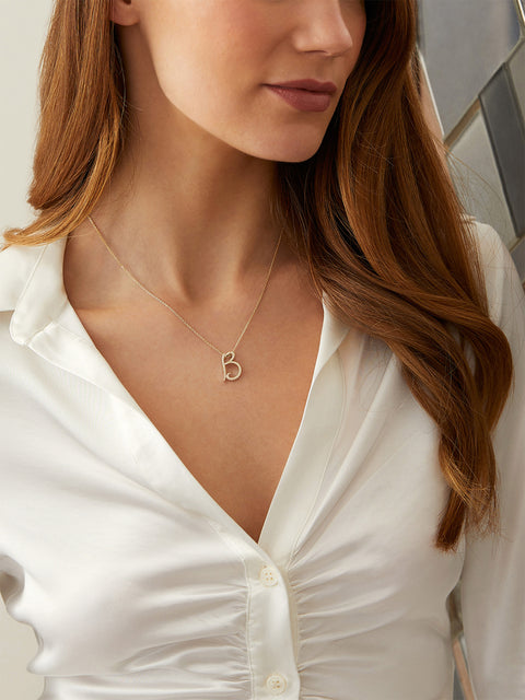 Love Letter Diamond Pendant