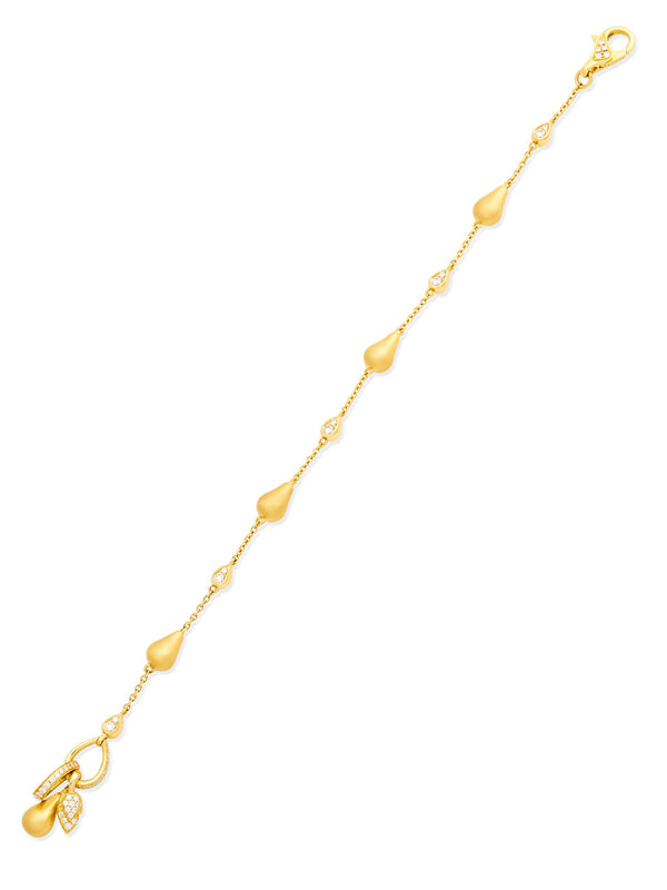 Orchard Yellow Gold Diamond Bracelet