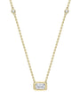 Florentine Ashoka Diamond Yellow Gold Pendant